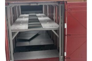 Mercedes O317 Porsche Transporter Rood CMR 1:18 CMR149 Metaal — afbeelding 5 van 12