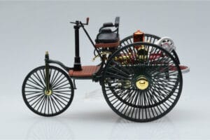Mercedes Patent Motorwagen Groen Norev 1:18 183701 Metaal — afbeelding 3 van 6