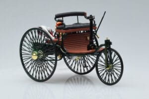 Mercedes Patent Motorwagen Groen Norev 1:18 183701 Metaal — afbeelding 4 van 6