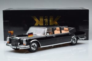 Mercedes 600 Pullman W100 Landaulet Queen Elizabeth II KK-Scale 1:18 KKDC181185 Metaal — afbeelding 6 van 6