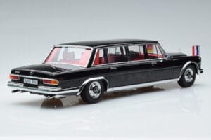 Mercedes 600 Pullman W100 W. Brandt G. Pompidou KK-Scale 1:18 KKDC181134 Metaal — afbeelding 2 van 6