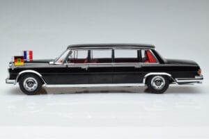 Mercedes 600 Pullman W100 W. Brandt G. Pompidou KK-Scale 1:18 KKDC181134 Metaal — afbeelding 3 van 6