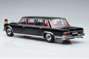 Mercedes 600 Pullman W100 W. Brandt G. Pompidou KK-Scale 1:18 KKDC181134 Metaal — afbeelding 5 van 6