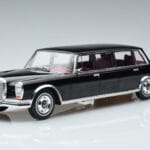 Mercedes 600 LWB Pullman W100 Zwart MCG 1:18 MCG18187 Metaal