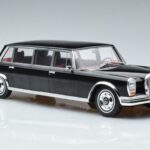 Mercedes 600 LWB Pullman W100 Zwart MCG 1:18 MCG18187 Metaal - image 4 of 6