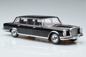 Mercedes 600 LWB Pullman W100 Zwart MCG 1:18 MCG18187 Metaal — afbeelding 4 van 6