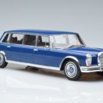 Mercedes S-Class 600 W100 LWB Pullman Donkerblauw MCG 1:18 MCG18189 Metaal - image 4 of 6