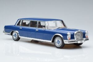 Mercedes S-Class 600 W100 LWB Pullman Donkerblauw MCG 1:18 MCG18189 Metaal — afbeelding 4 van 6