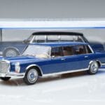 Mercedes S-Class 600 W100 LWB Pullman Donkerblauw MCG 1:18 MCG18189 Metaal - image 6 of 6