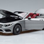 Mercedes S-Class A217 Cabriolet Grijs Norev 1:18 B66960355 Metaal - image 2 of 8