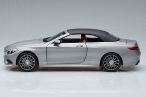 Mercedes S-Class A217 Cabriolet Grijs Norev 1:18 B66960355 Metaal — afbeelding 4 van 8