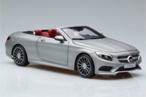 Mercedes S-Class A217 Cabriolet Grijs Norev 1:18 B66960355 Metaal — afbeelding 6 van 8