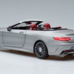 Mercedes S-Class A217 Cabriolet Grijs Norev 1:18 B66960355 Metaal - image 7 of 8