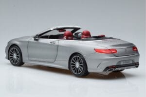 Mercedes S-Class A217 Cabriolet Grijs Norev 1:18 B66960355 Metaal — afbeelding 7 van 8