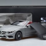 Mercedes S-Class A217 Cabriolet Grijs Norev 1:18 B66960355 Metaal - image 8 of 8