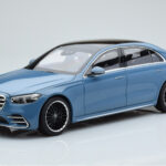 Mercedes S-Class W223 Vintage Blauw Norev 1:18
