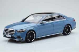 Mercedes S-Class W223 Vintage Blauw Norev 1:18 B66960828