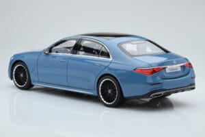Mercedes S-Class W223 Vintage Blauw Norev 1:18 B66960828 Metaal — afbeelding 6 van 7