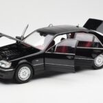 Mercedes S600 W140 Zwart Norev 1:18 183722 - image 2 of 8