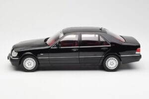 Mercedes S600 W140 Zwart Norev 1:18 183722 Metaal — afbeelding 4 van 8