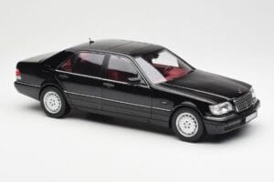 Mercedes S600 W140 Zwart Norev 1:18 183722 Metaal — afbeelding 6 van 8