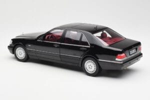 Mercedes S600 W140 Zwart Norev 1:18 183722 Metaal — afbeelding 7 van 8