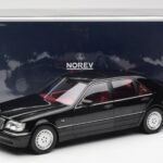 Mercedes S600 W140 Zwart Norev 1:18 183722 - image 8 of 8