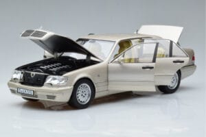 Mercedes S600 W140 Zilver Norev 1:18 183723 Metaal — afbeelding 2 van 7