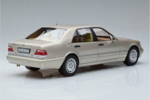 Mercedes S600 W140 Zilver Norev 1:18 183723 Metaal — afbeelding 3 van 7