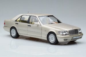 Mercedes S600 W140 Zilver Norev 1:18 183723 Metaal — afbeelding 5 van 7