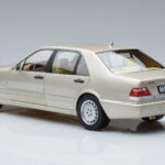 Mercedes S600 W140 Zilver Norev 1:18 - image 6 of 7