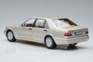 Mercedes S600 W140 Zilver Norev 1:18 183723 Metaal — afbeelding 6 van 7