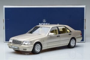 Mercedes S600 W140 Zilver Norev 1:18 183723 Metaal — afbeelding 7 van 7