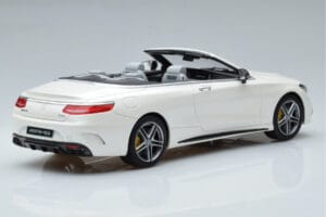 Mercedes AMG S63 A217 Cabriolet Diamond Wit GT Spirit 1:18 B66965712 Hars — afbeelding 2 van 6