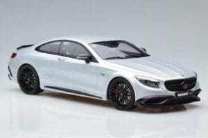 Mercedes AMG S63 Brabus 850 W222 Zilver Special Edition GT Spirit 1:18 ZM073 Hars — afbeelding 4 van 6