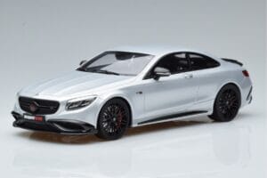 Mercedes AMG S63 Brabus 850 W222 Zilver Special Edition GT Spirit 1:18 ZM073 Hars