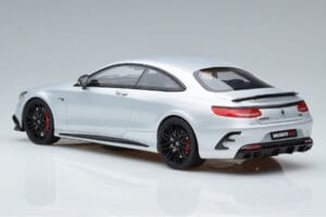 Mercedes AMG S63 Brabus 850 W222 Zilver Special Edition GT Spirit 1:18 ZM073 Hars — afbeelding 5 van 6