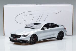 Mercedes AMG S63 Brabus 850 W222 Zilver Special Edition GT Spirit 1:18 ZM073 Hars — afbeelding 6 van 6