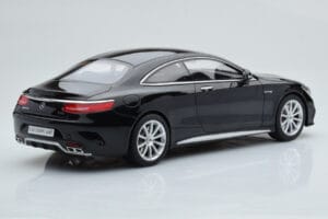 Mercedes AMG S63 C217 Coupe Zwart GT Spirit 1:18 ZM041 Hars — afbeelding 2 van 6