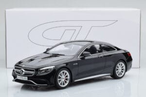 Mercedes AMG S63 C217 Coupe Zwart GT Spirit 1:18 ZM041 Hars — afbeelding 6 van 6