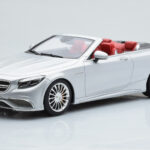 Mercedes AMG S65 A217 Cabriolet Zilver GT Spirit 1:18