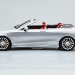 Mercedes AMG S65 A217 Cabriolet Zilver GT Spirit 1:18 - image 3 of 6