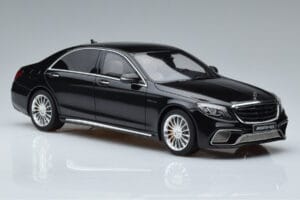 Mercedes AMG S65 W222 Zwart GT Spirit 1:18 GT228 Hars — afbeelding 4 van 6