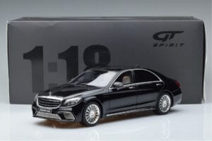 Mercedes AMG S65 W222 Zwart GT Spirit 1:18 GT228 Hars — afbeelding 6 van 6