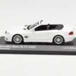 Mercedes SL 55 AMG R230 Wit Minichamps 1:43