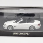 Mercedes SL 55 AMG R230 Wit Minichamps 1:43 - image 4 of 4