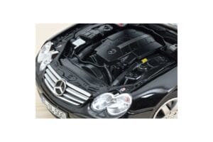 Mercedes SL500 R230 Zwart Norev 1:18 183840 Metaal — afbeelding 7 van 8