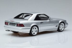 Mercedes SL 73 AMG R129 Brilliant Zilver Otto 1:18 OT240 Hars — afbeelding 2 van 6