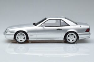 Mercedes SL 73 AMG R129 Brilliant Zilver Otto 1:18 OT240 Hars — afbeelding 3 van 6