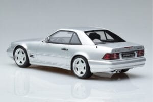 Mercedes SL 73 AMG R129 Brilliant Zilver Otto 1:18 OT240 Hars — afbeelding 5 van 6